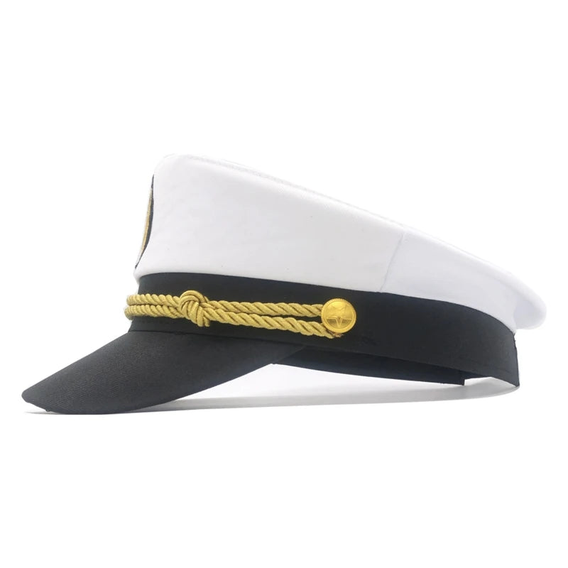 Yacht Captain Navy Marine Hat