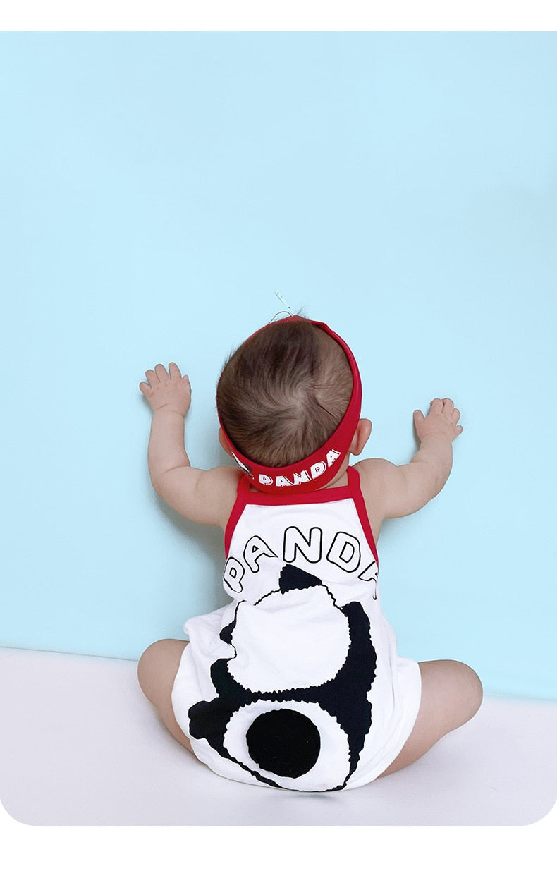 Baby Bodysuit Boy Girl Infant Cartoon Newborn Romper Jumpsuit