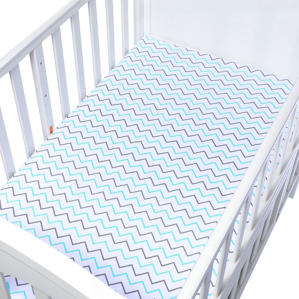 Crib Sheets Fits For Babies And Toddlers In Bedding Set Muslinlife Cotton