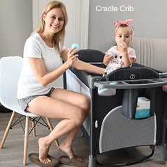 Multifunctional Portable Baby Crib