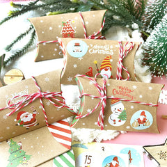 Christmas Pillow Shape Candy Box