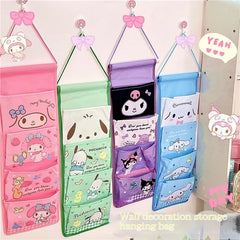 Kawaii Girl Wall Hanging Storage Bag