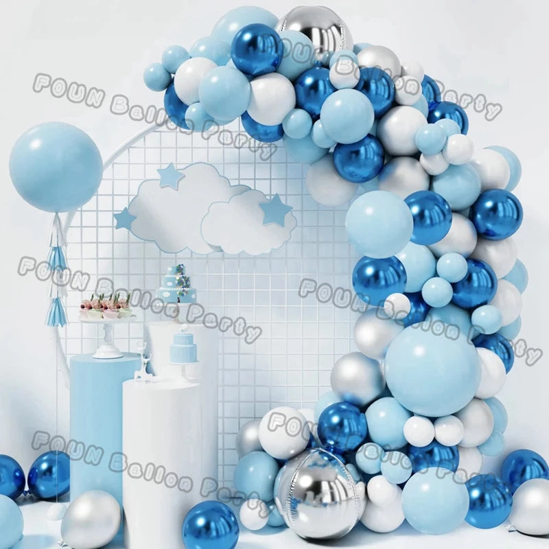 Blue Balloons Arch Kit