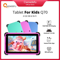 CWOWDEFU 7" Kids Android Tablet