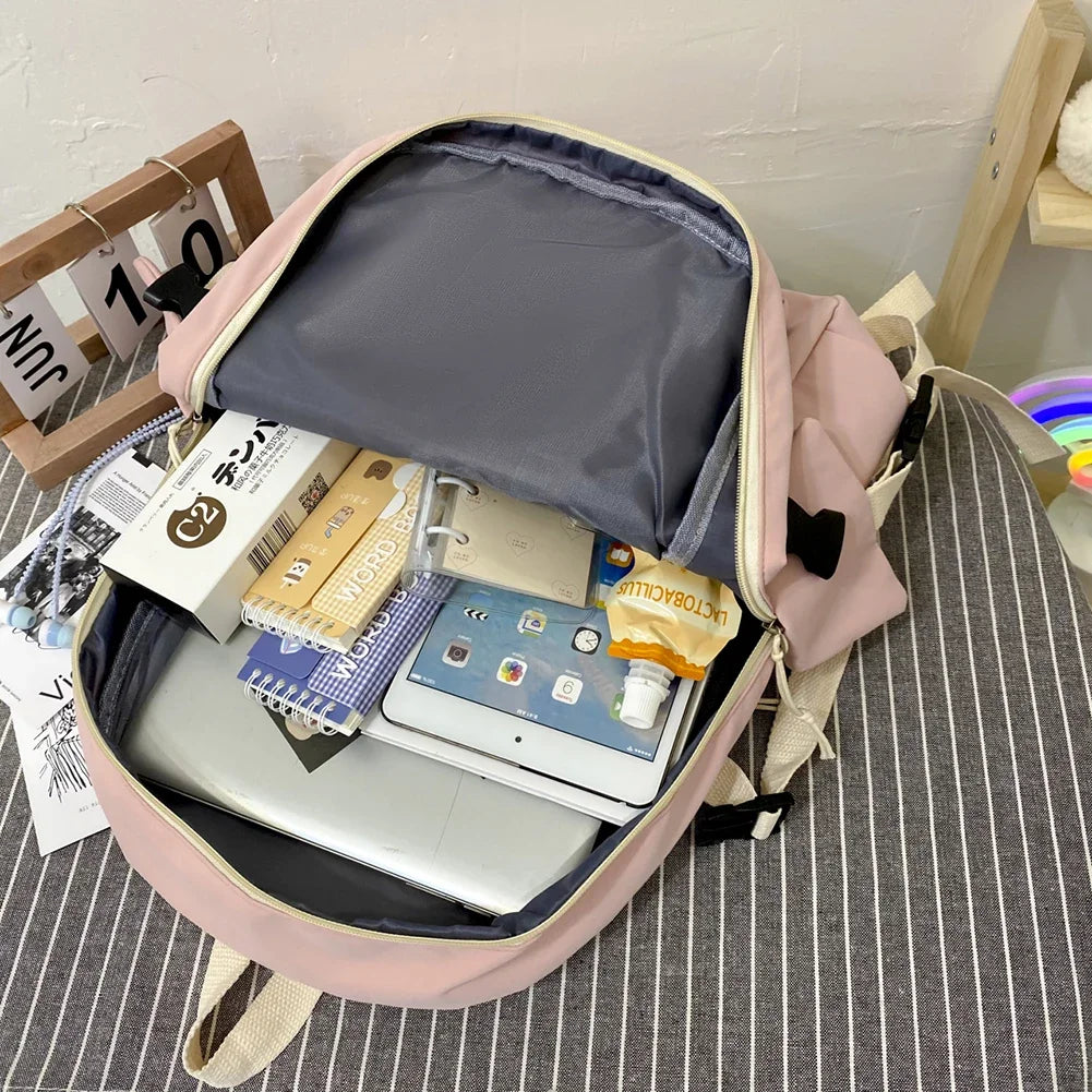 Aesthetic Laptop Pockets Backpack