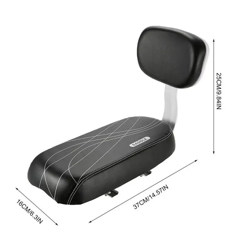 Child Bike Rear Seat Saddle