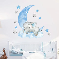 Sleeping Elephant Wall Sticker