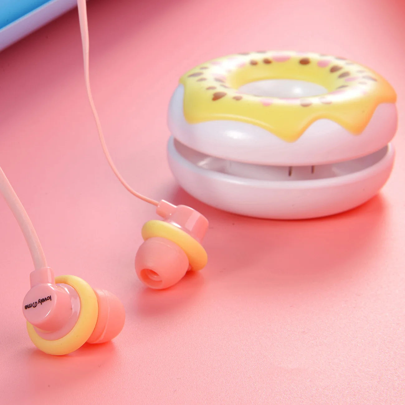 Cute Donuts Stereo Earphones