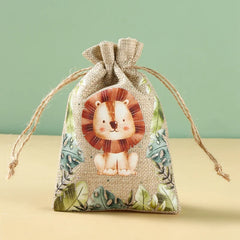 Safari Animal Party Sweets Gift Bags