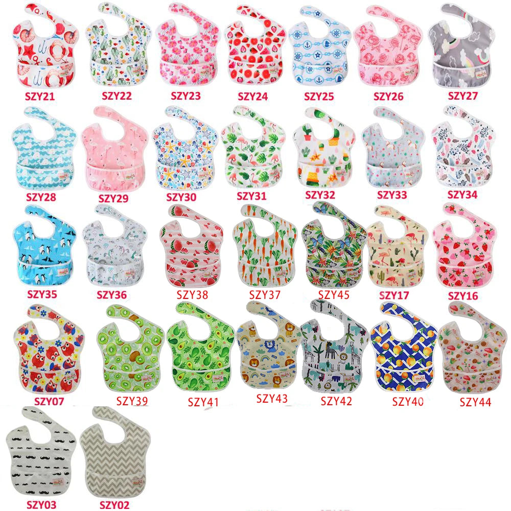 Baby Feeding Bib Apron Waterproof