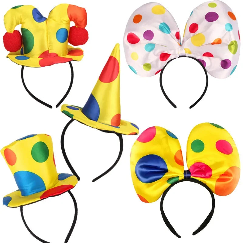 Colourful Clown Headdress