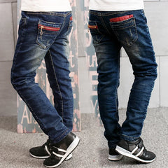 Children Boys Jeans Thin Denim