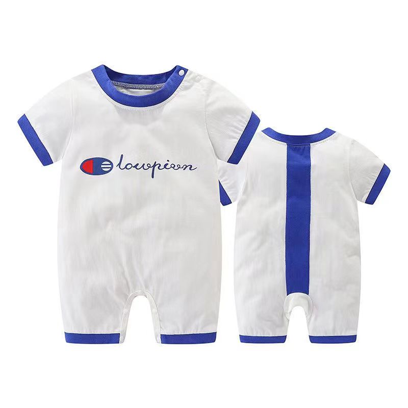 Baby Romper Sport Uniform Infant Kids Cotton Jumpsuit