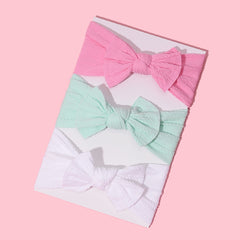 3Pcs/Lot Baby Headband Sets Bow