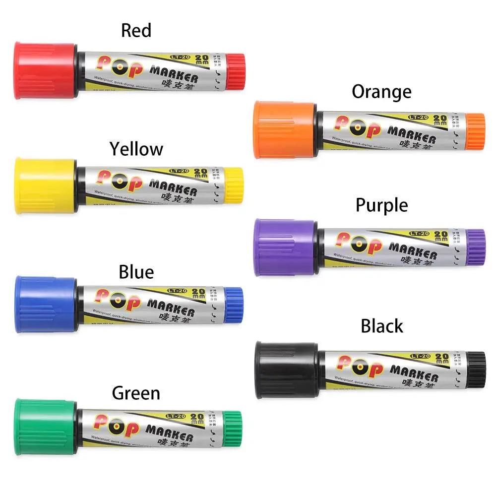 Waterproof Paint Permanent Refillable Marker Pen