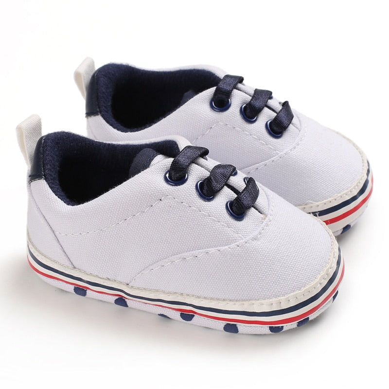 Classic Baby Shoes Casual Boys/Girls Soft Bottom Baptism First Walking