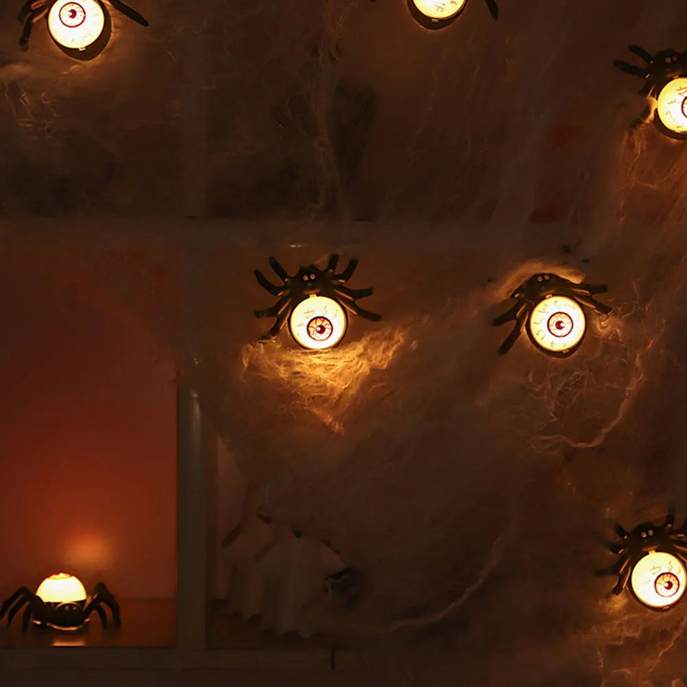 Scary Light-up Spiders Decorations