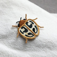 Embroidered Insects Ladybug Small Patches