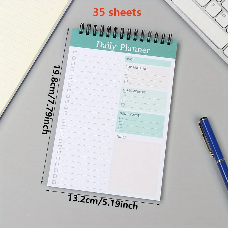 52 Sheets Undated To Do List Notebook