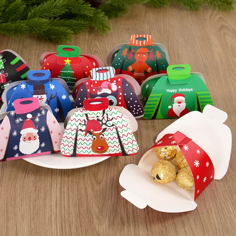 Cloth Shape Christmas Candy Box