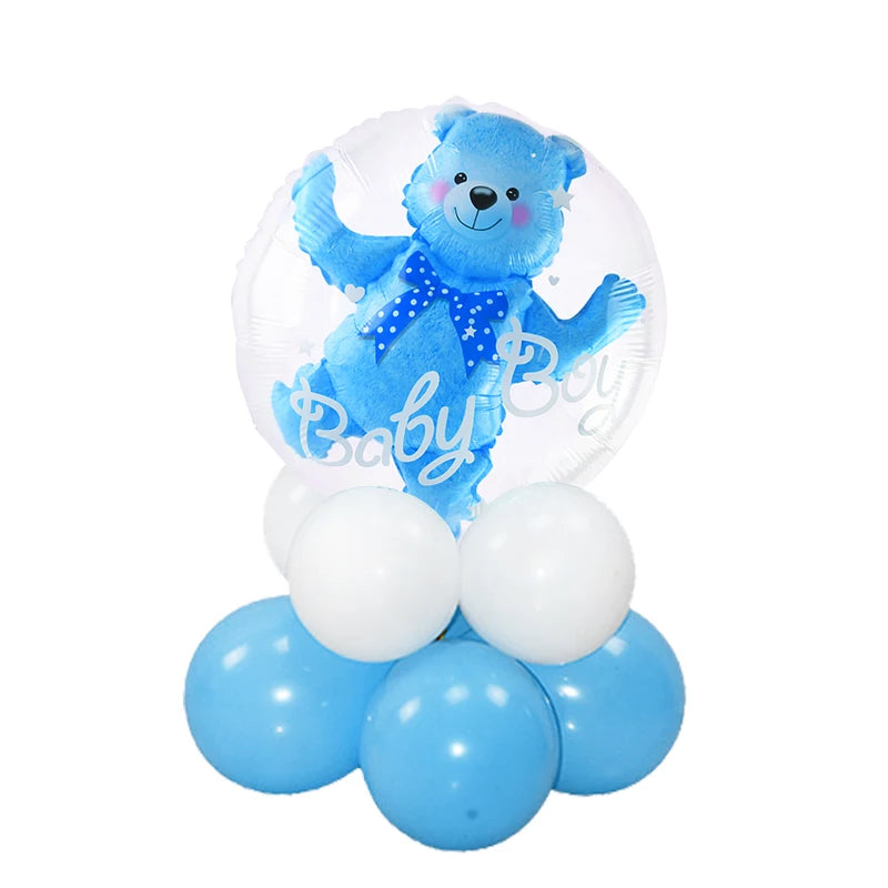 Transparent Bear Bubble Ball