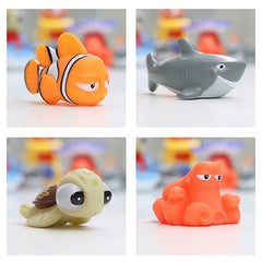 Baby Bath Toys Finding Fish Float Spray Water Squeeze Toys