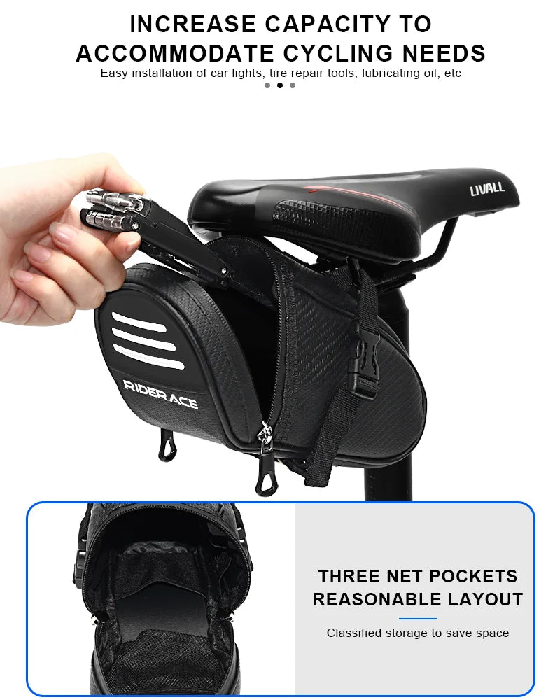 Bicycle Waterproof Saddle Bag