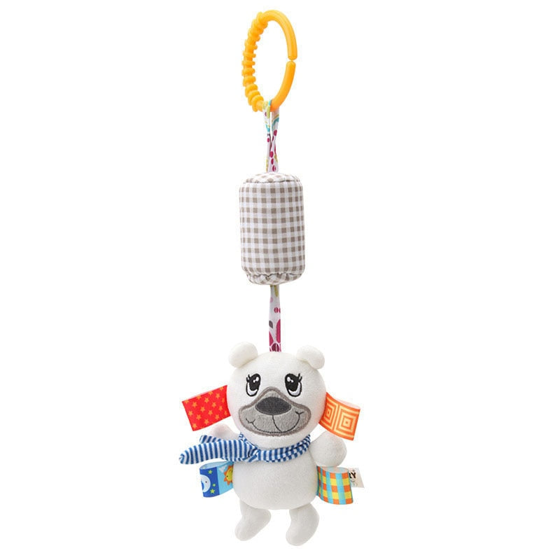 Baby Sensory Hanging Rattles Soft Learning Toy Plush