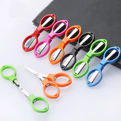 Cute 8 Words Folding Scissors