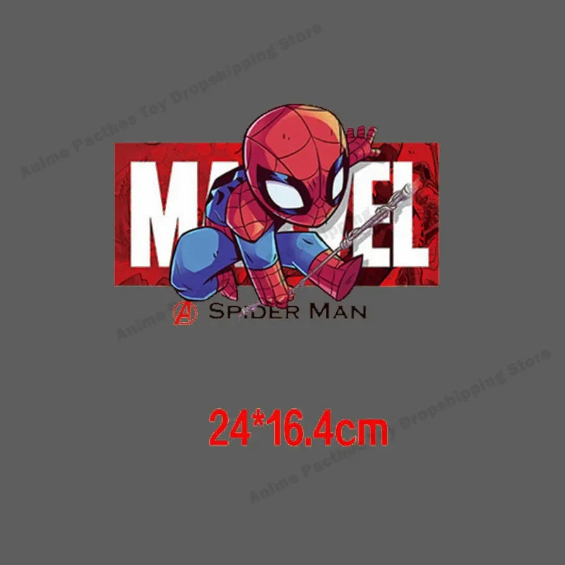 Cartoons Marvel Thermal Stickers