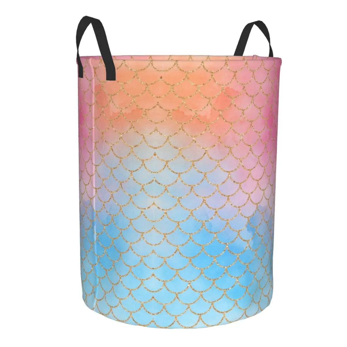 Mermaid Scales Laundry Basket