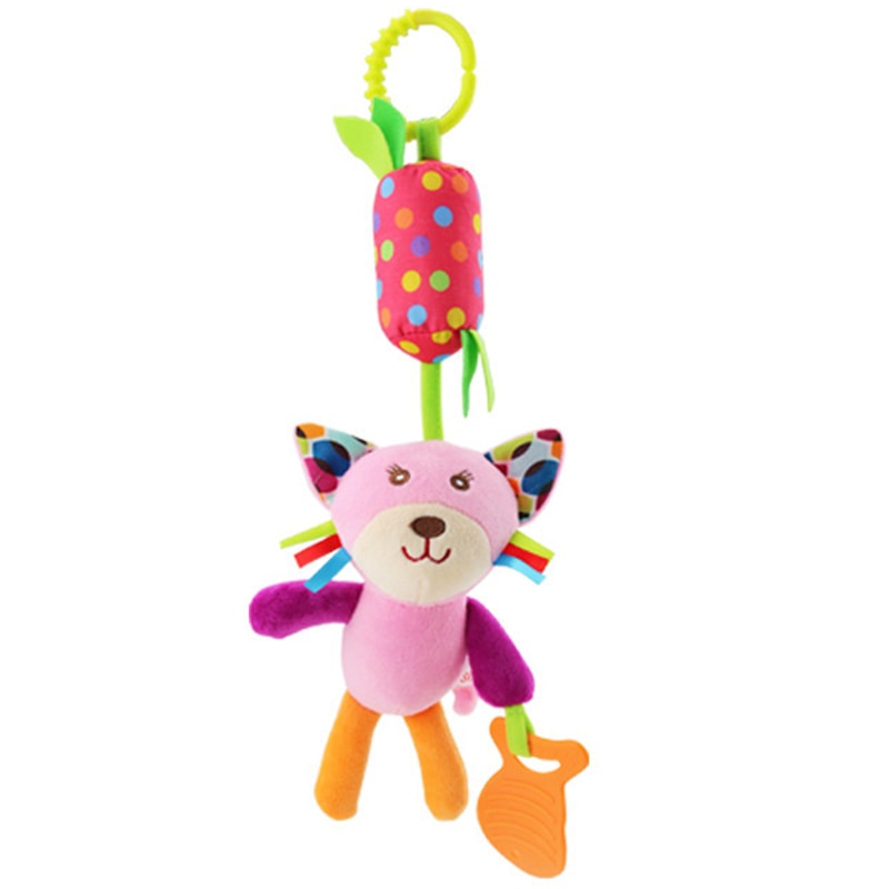 Baby Sensory Hanging Rattles Soft Learning Toy Plush