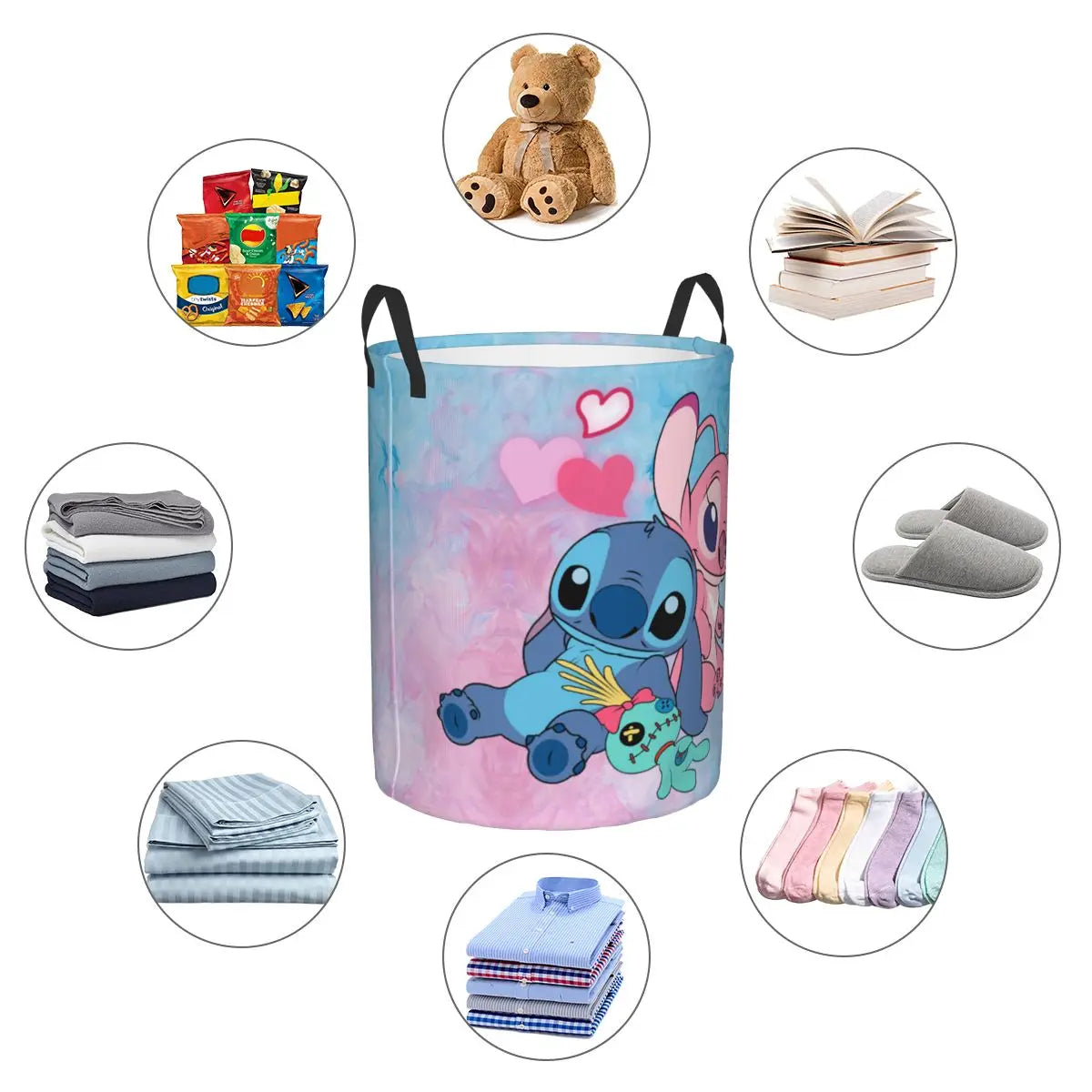 Stitch Angel Laundry Large Storage