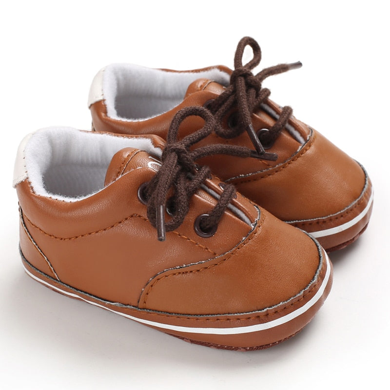 Classic Baby Shoes Casual Boys/Girls Soft Bottom Baptism First Walking