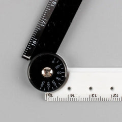 Folding  Black And White Ruler