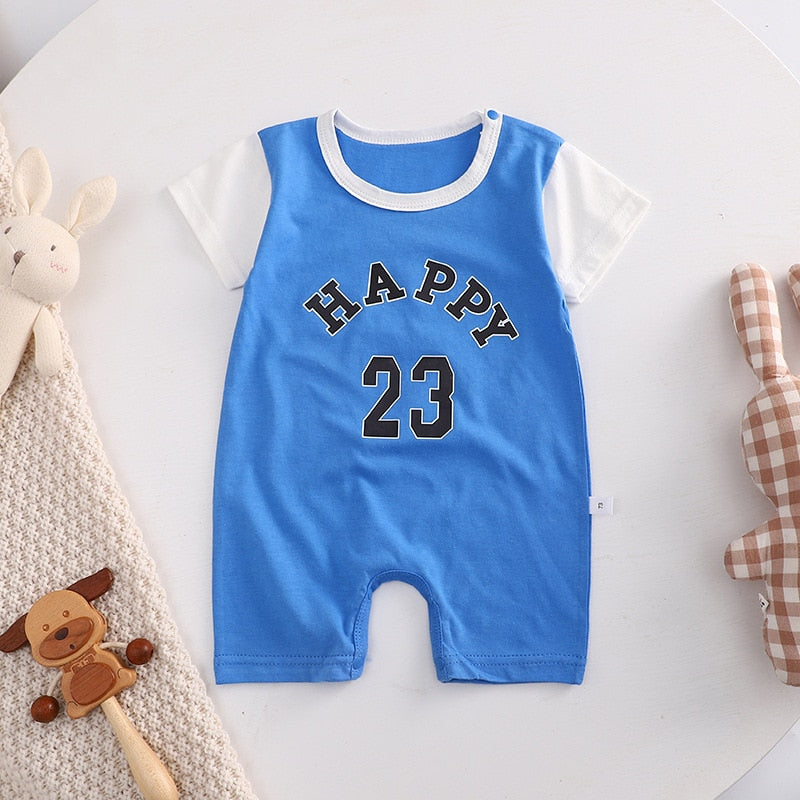 Newborn Baby Boy & Girl Cotton Bodysuit Romper Infant