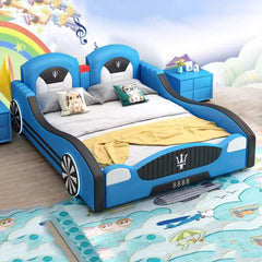 Boys Twin King Car Luxury Bed