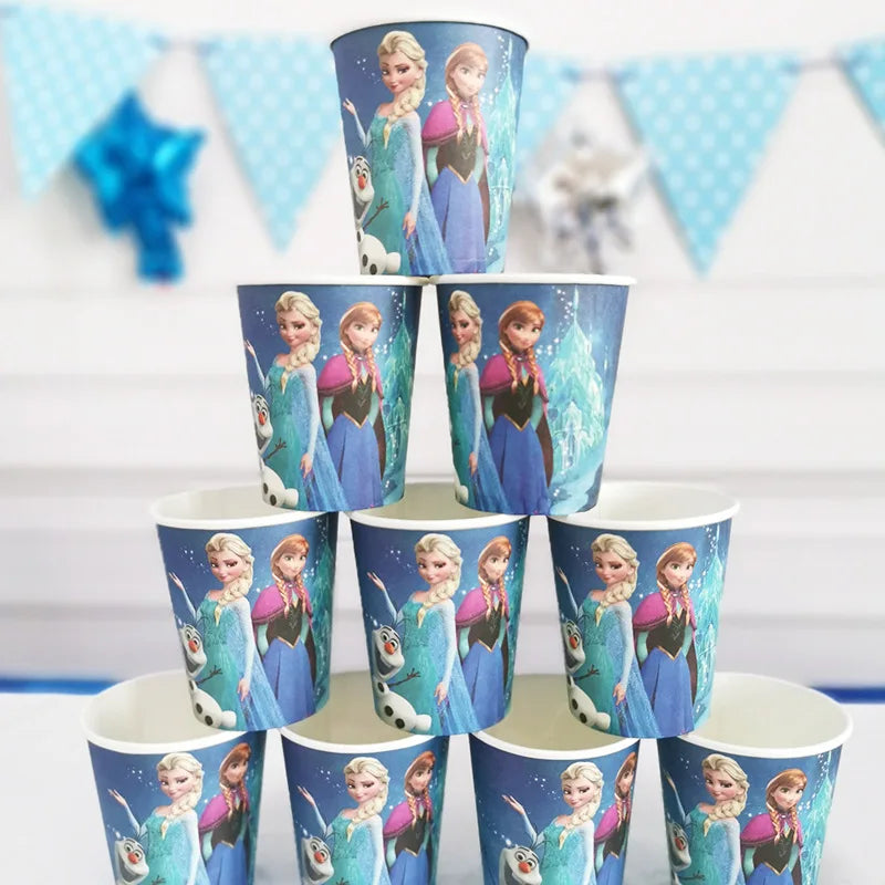 Frozen Princess Kids Party Tableware