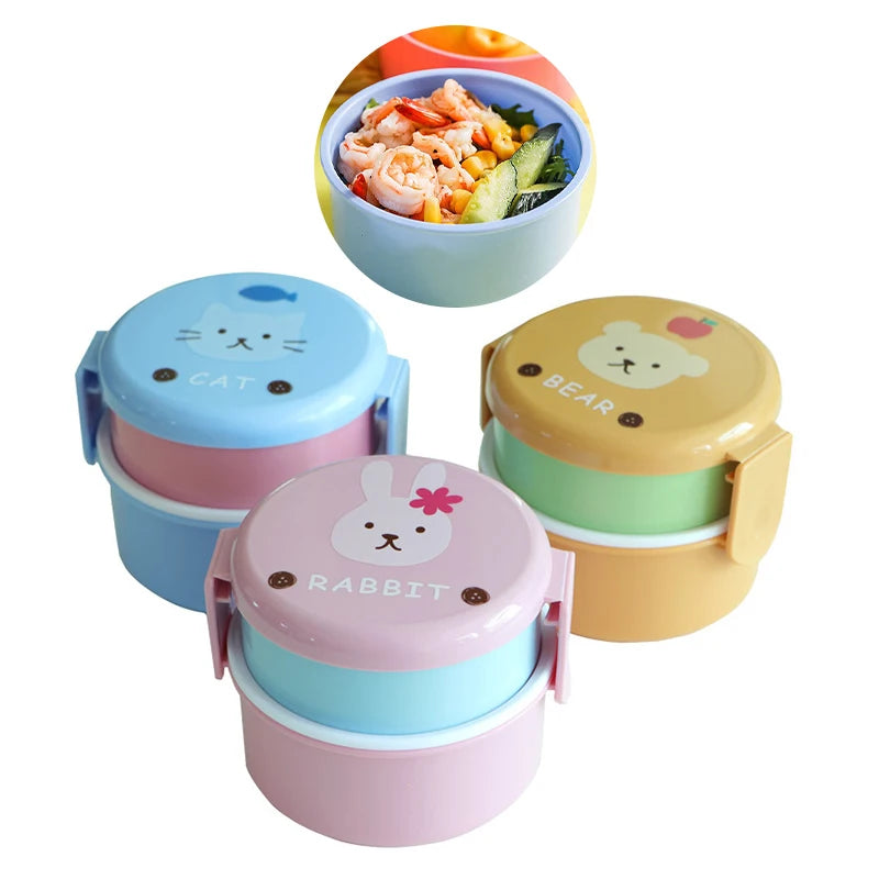 540ml Animal Microwave Lunch Box