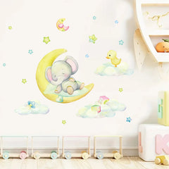 Little Sleep Elephant Wall Stickers