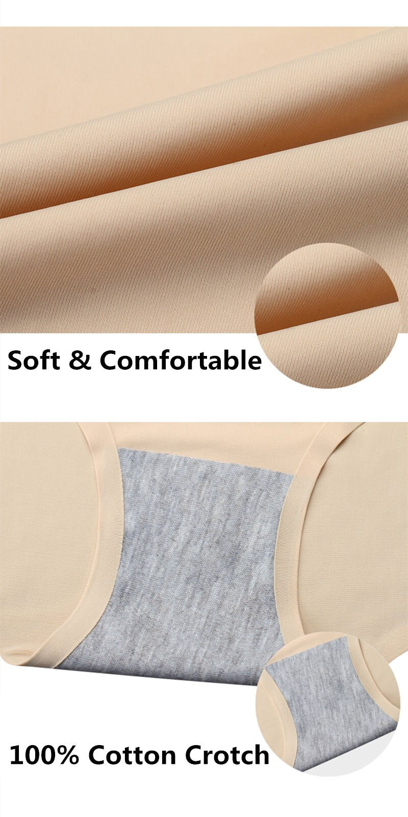 1pc Ice Silk Pregnant Women Underwear Low Waist Comfortable Postpartum Seamless Maternity Underwear