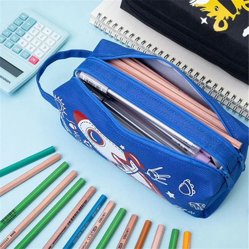 Space Astronaut Portable Pencil Case