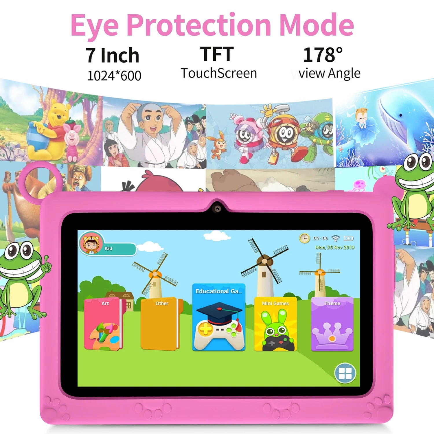 BDF K2 5G Android Kids Tablet