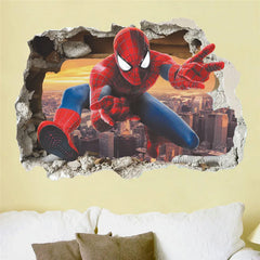 3D Spiderman Wall Stickers