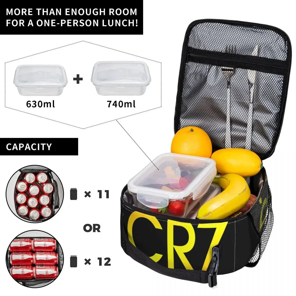 CR7 Insulated Lunch Bag