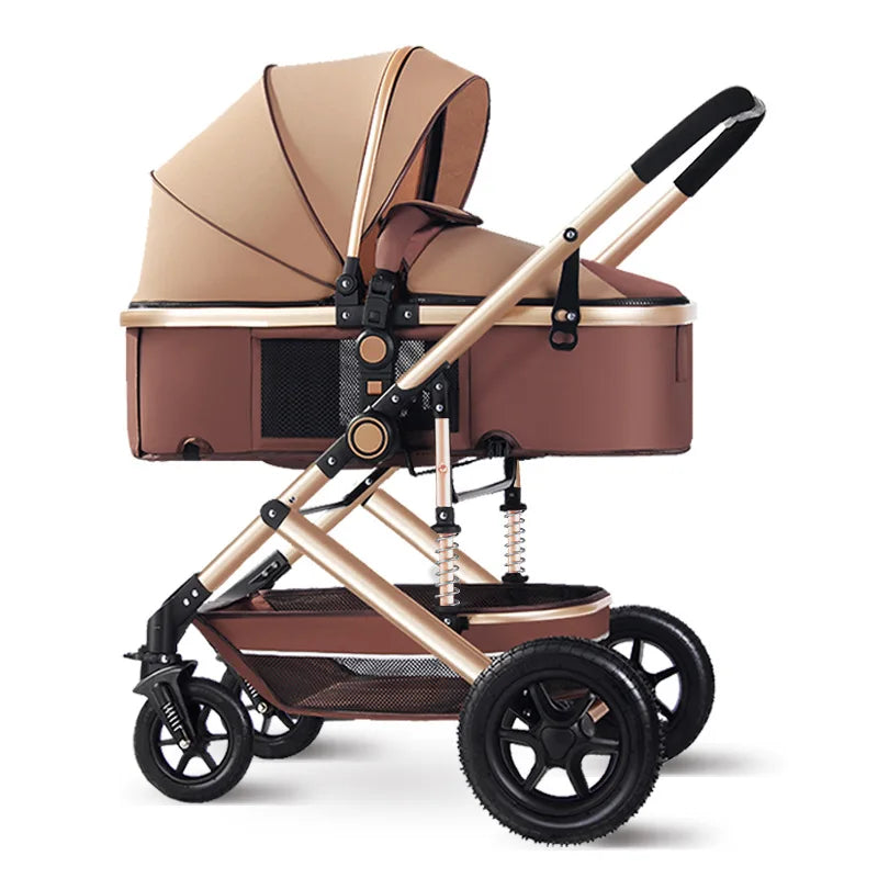 Light Can Sit and Lie Stroller Folding