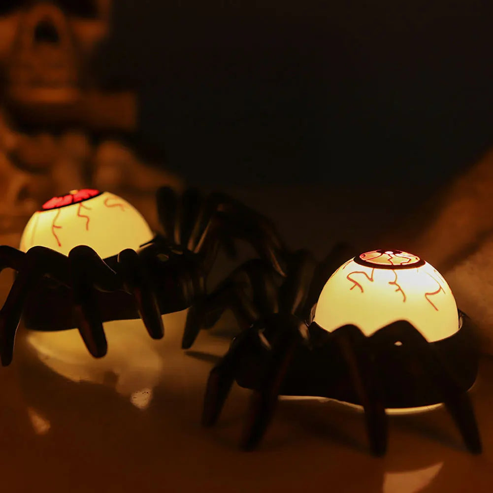 Scary Light-up Spiders Decorations