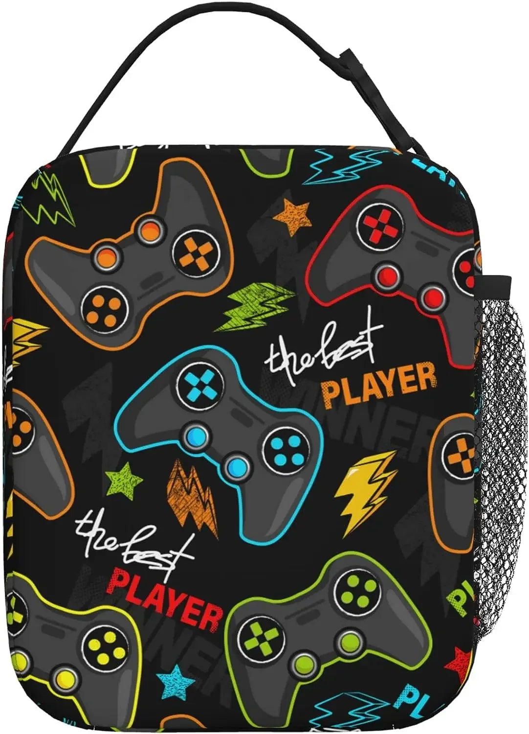 Gamer Controller Insulated Lunch Bag