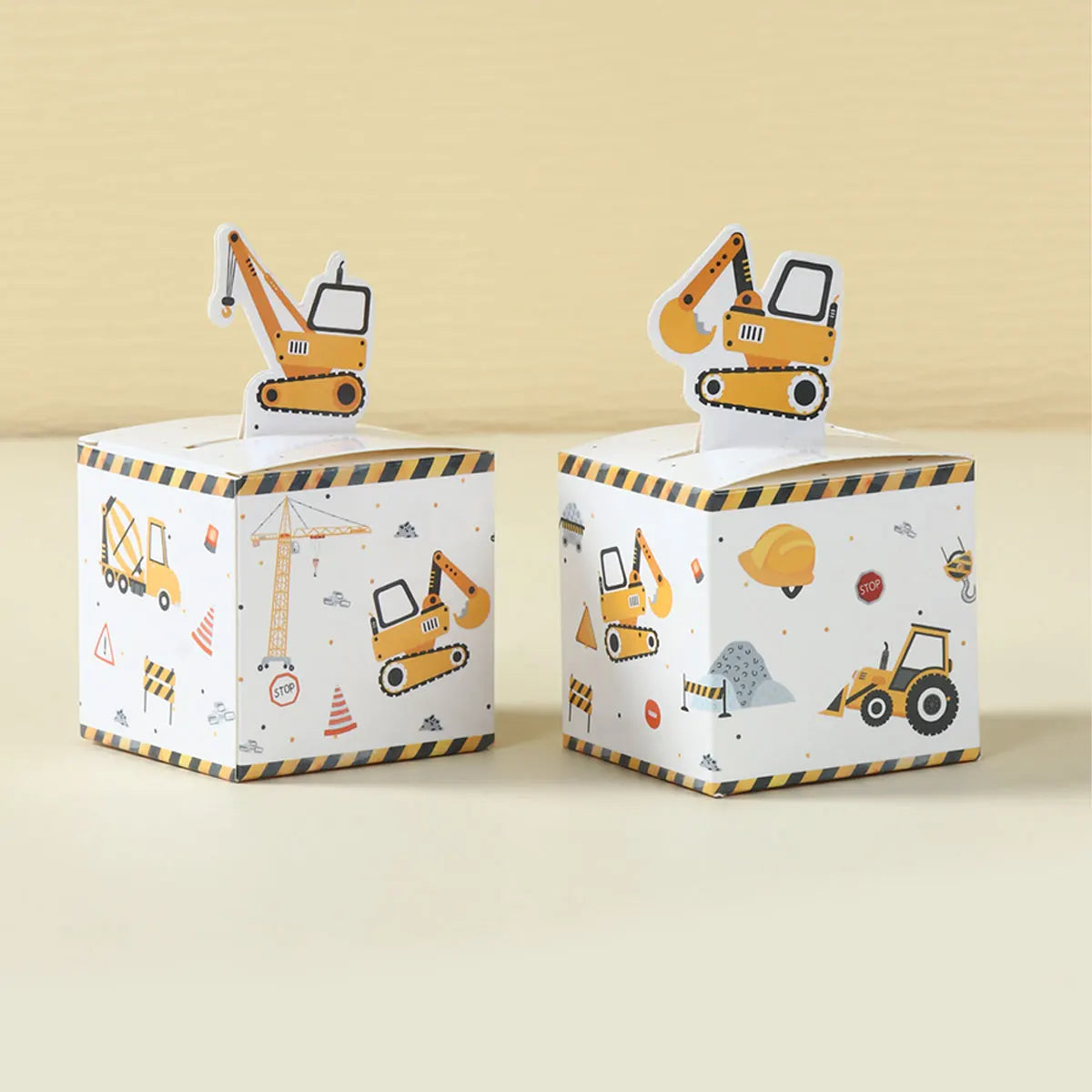 Construction Truck Candy Bags