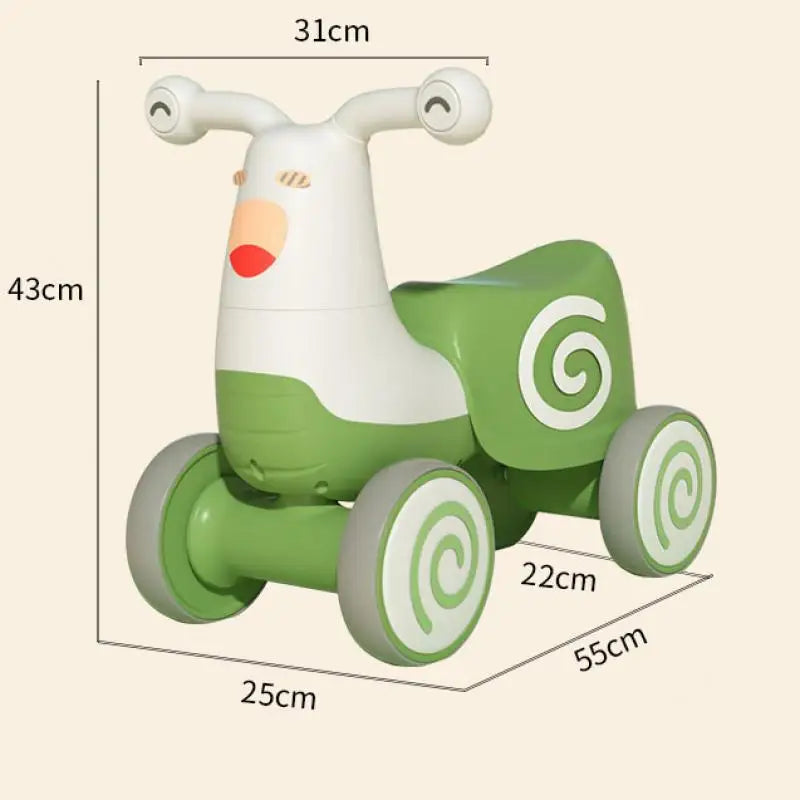 Balance Bike With Music Speaker And Light